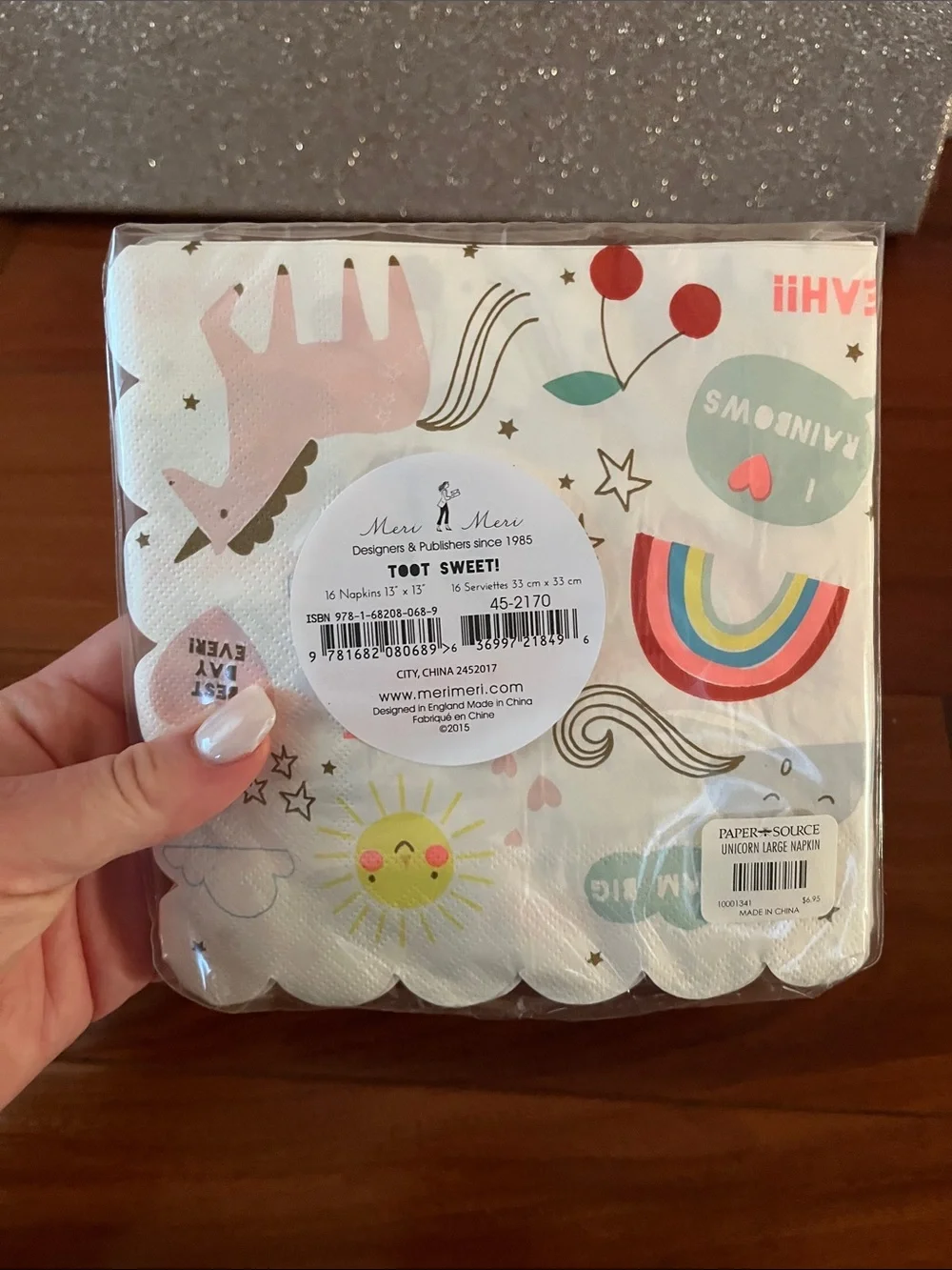 Paper Source Golden Party Set - Paper Fans, Napkins & More!